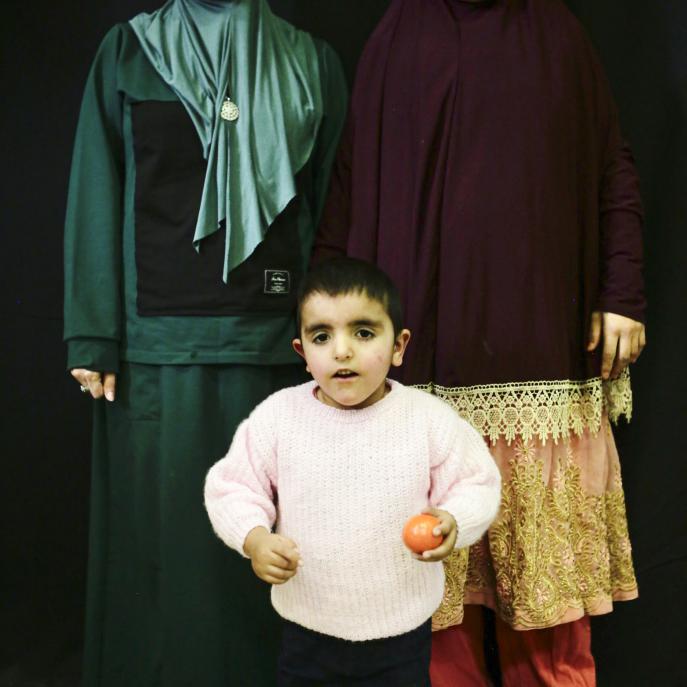 Des visages des figures